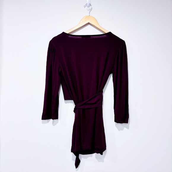 🌼NWOT🌼 ENVIE DE FRAISE – Burgundy wrap nursing top | Size L * - Picture 8 of 8